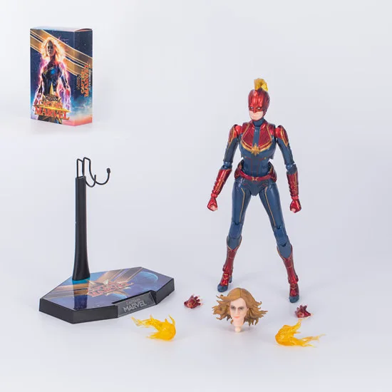 

HC Toys Avengers Endgame Superhero Captain Marvel 1/6th Scale PVC Action Figure Collectible Model Toys
