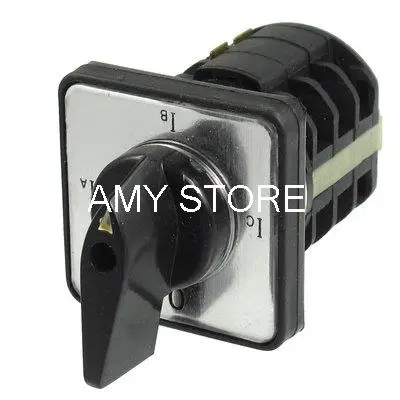 AC 220 V-660 V 20A IC-0-IA-IB 12 винтовых терминалов поворотный переключатель | Обустройство