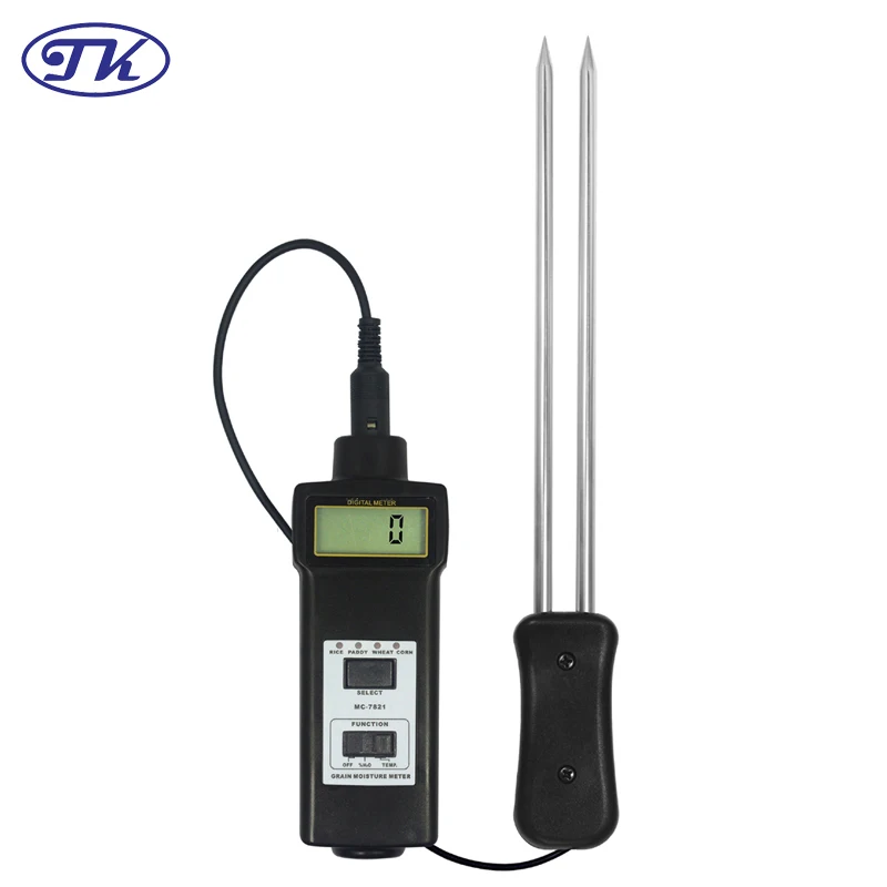 

MC7821 Grains,Paddy, Rice, Corm, Wheat, Moisture Meter Tester Resolution:0.1