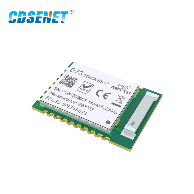 NRF52840 Bluetooth 5 0 240 мгц радиочастотный трансивер CDSENET E73 2G4M08S1C 8dbm керамическая антенна