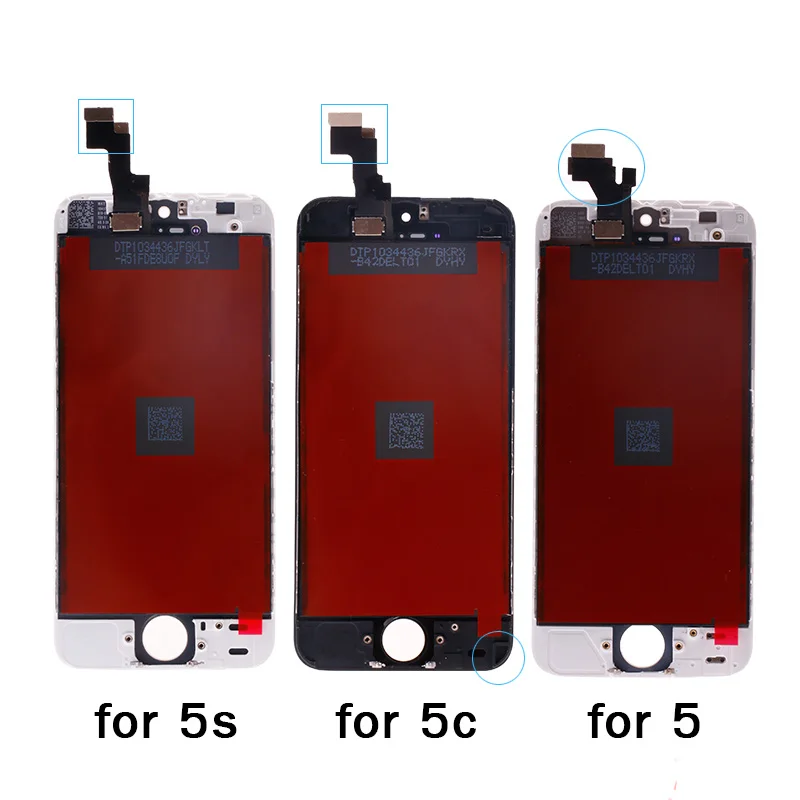Высокое качество Замена ЖК-дисплей сенсорный экран для iPhone 5C сборка дигитайзер для 5C A1456 A1507 A1516 A1529 A1532 экран