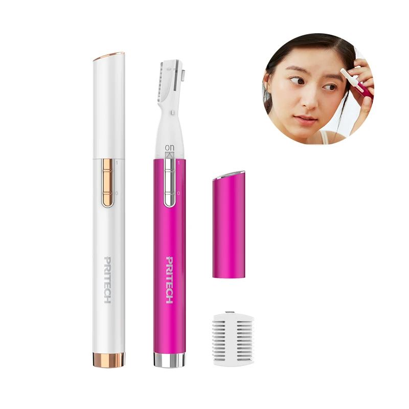 

1Pcs Mini Portable Electric Eyebrow Trimmer Hair Removal Women Body Hair Shaver Remover Blade Razor Epilator Makeup Sets