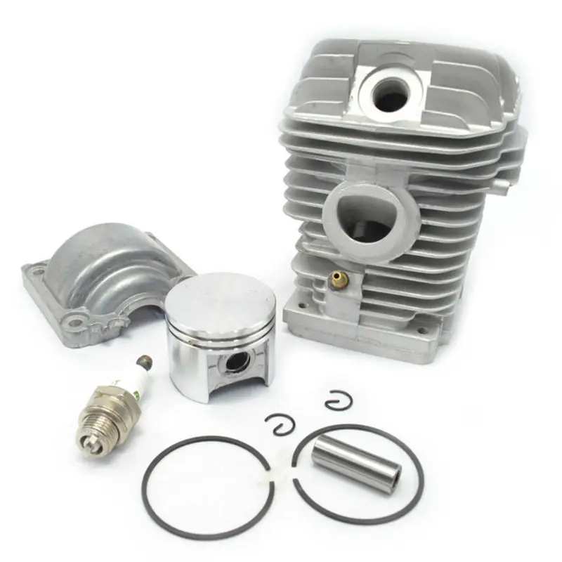 

42.5mm Cylinder Kit Piston with Rings Engine Pan Spark Plug fit Chainsaw Stihl 025 MS250 Replaces 1123 020 1209