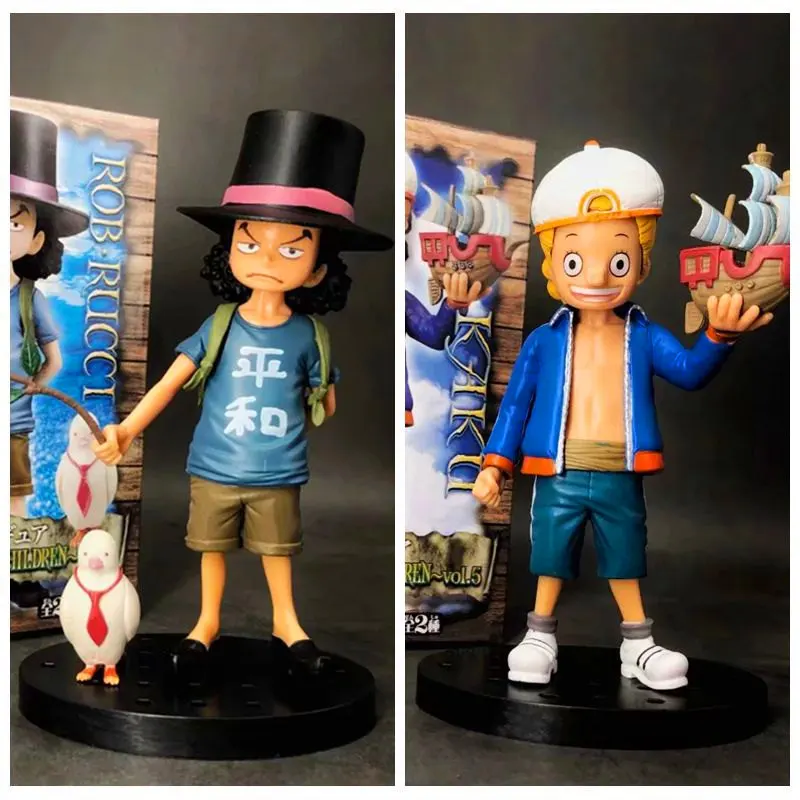 

ONE PIECE CIPHER POLNo.9 Rob Lucci Ecki Childhood Edition PVC Action Figure Collectible Model Toy Box-Packed 16cm