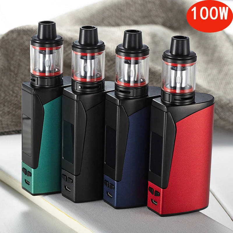 JVSURF 100 Вт полный комплект Vape Box ручка с 2600 мАч батарея 3 5 мл бак электронная