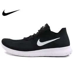 Оригинальный Nike Оригинальные кроссовки лето Бесплатная р-н FLYKNIT 2 мужские беговые обувь; кроссовки для спорта на открытом воздухе прогулки