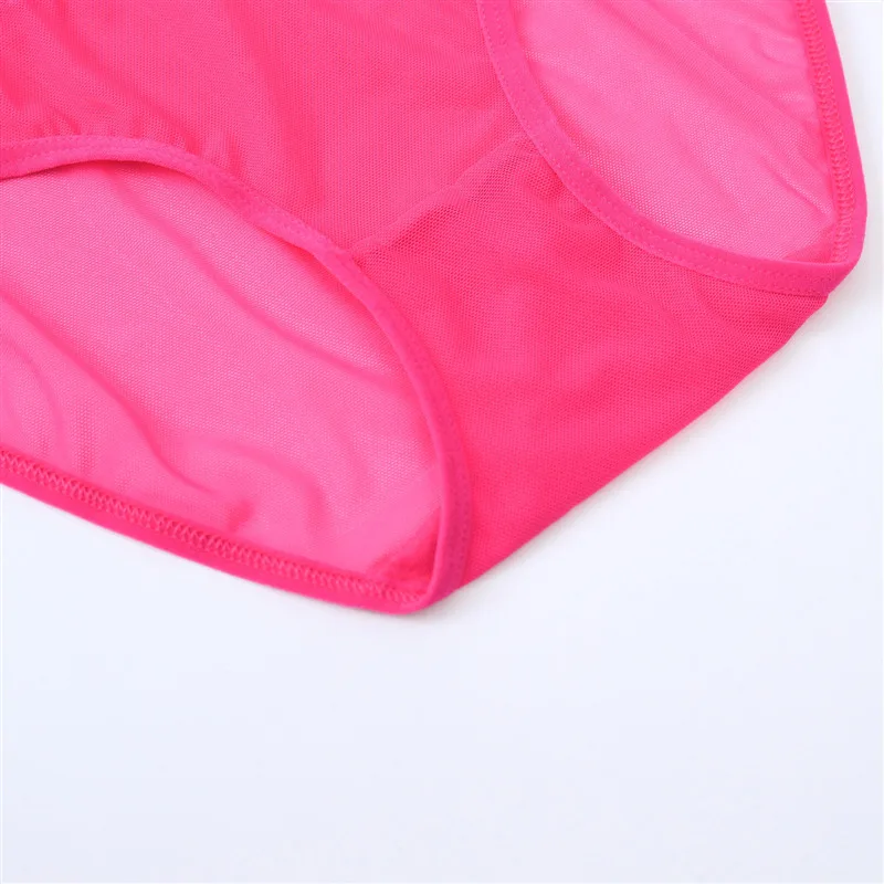Mesh Seamless Panties Sexy Transparent Womens Panties Underwear Lingerie Women Low-Rise Thongs For Sex Solid G-String Briefs 49 (11)