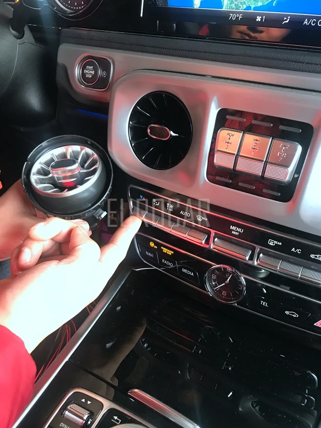 g class 2019  W464 g63 g500 g65 air vent ambient lights (15)