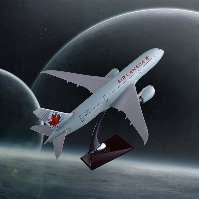 Buy Prenoy 43cm Resin Airplane Model B787 Canadian Old