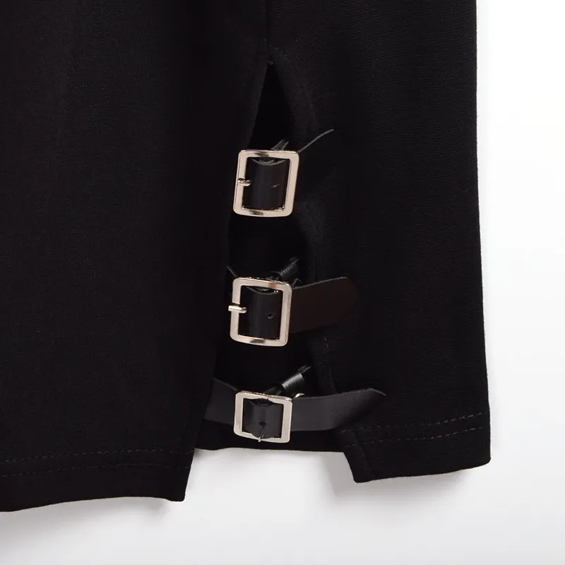 Black Pink Mini Dress (1)