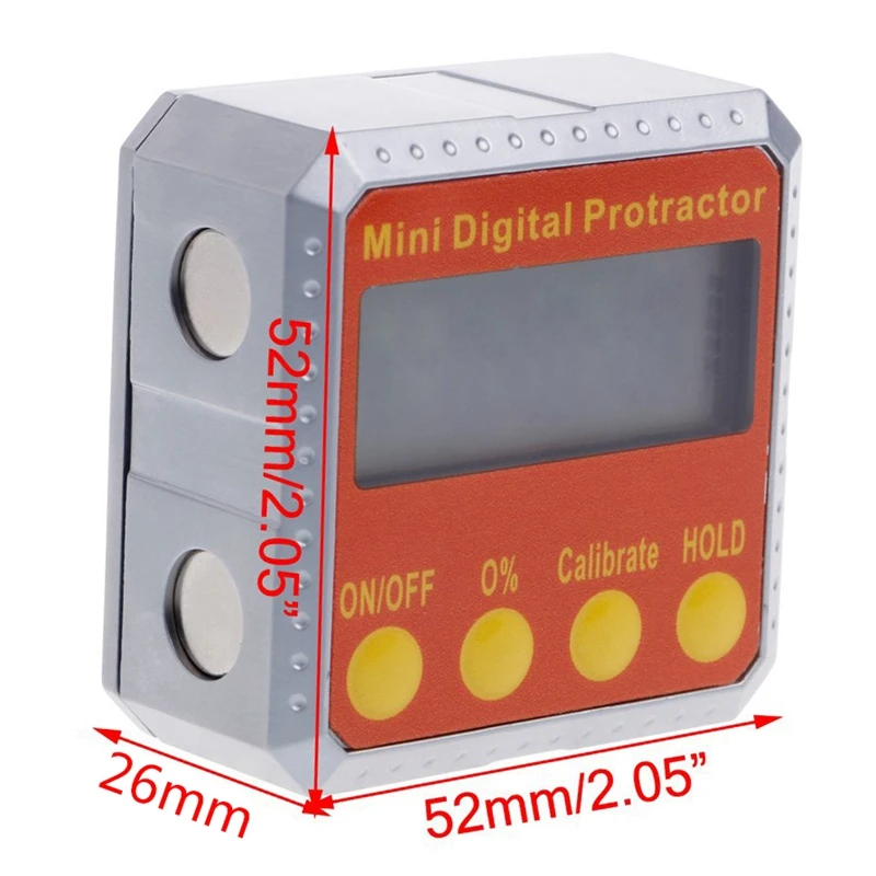  Angle Gauge 360° Digital Protractor Inclinometer Electronic Level Box Magnetic