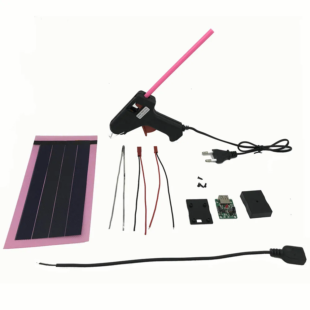 

Flexible Thin Film Solar Panel Cell Cargador Placa Solar Zonnepaneel Diy Kids Science Experiments for Phone Charger Kit Suit