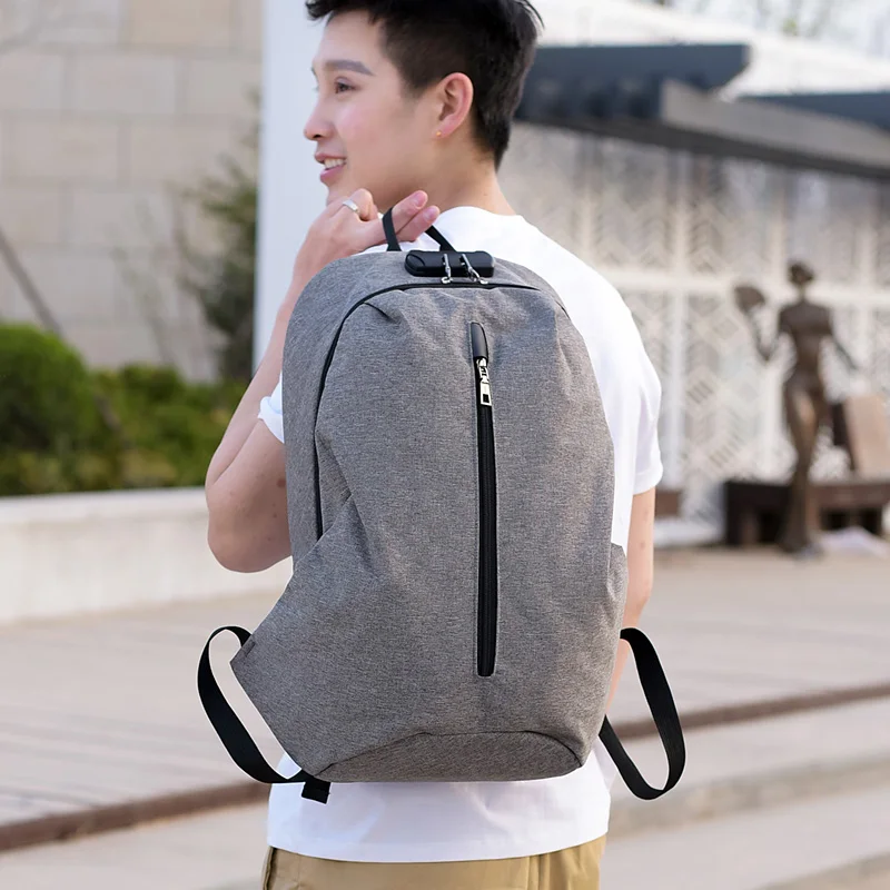 

NIBESSER Waterproof Anti Theft Backpack Men USB Laptop Backpacks Travel School Bags Male School Bag Student Schoolbag