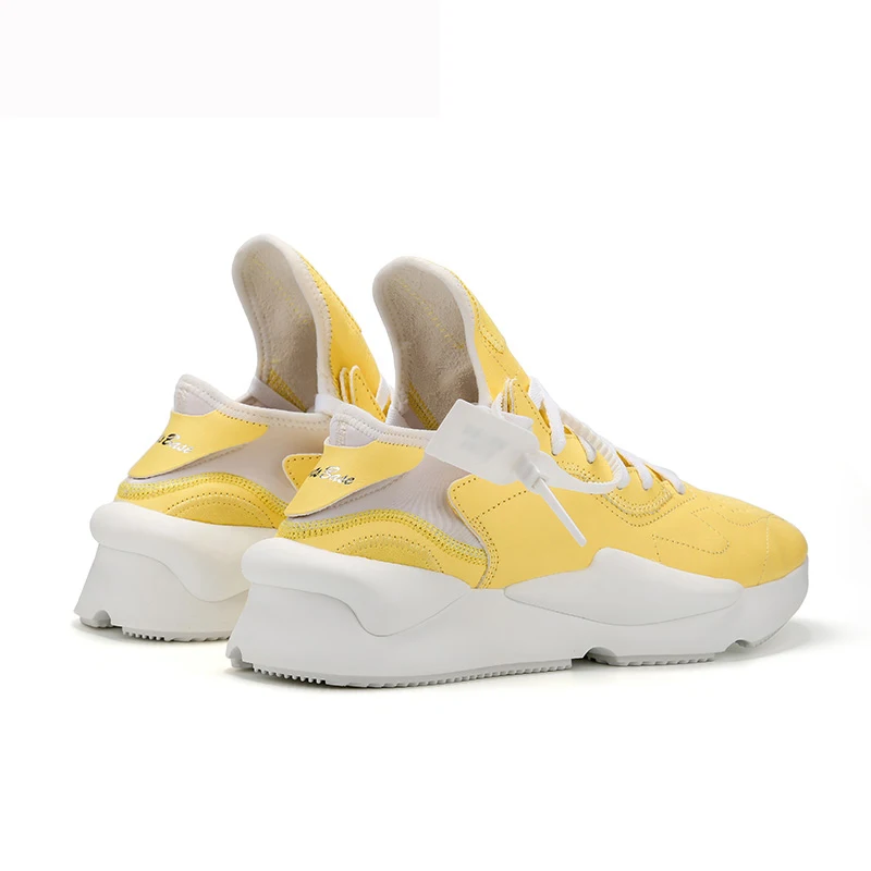 Casuais Masculino Botas Primavera Dos 2018 Confortáveis Luz Masculinos Lace Sapato Amarelo Homens Sapatos up Respirável Altura Mycoron Crescente qgzaHx