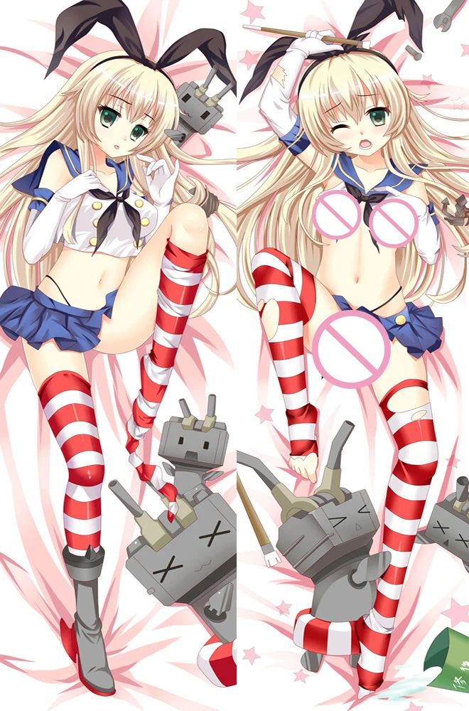 Новая коллекция японского аниме Kantai Коллекция KanColle shimakaze чехол для подушки Dakimakura