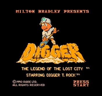

Digger - The Legend of the Lost City 60 Pin 8 Bit Video Game Card Drop Shipping