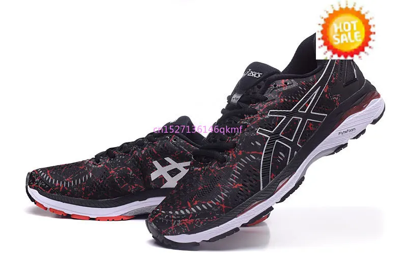 2019 Original ASICS GEL-KAYANO 23 Night Running Athletic Mens Shoes size40.5-45  Sport Shoes  Running Shoes Sneakers