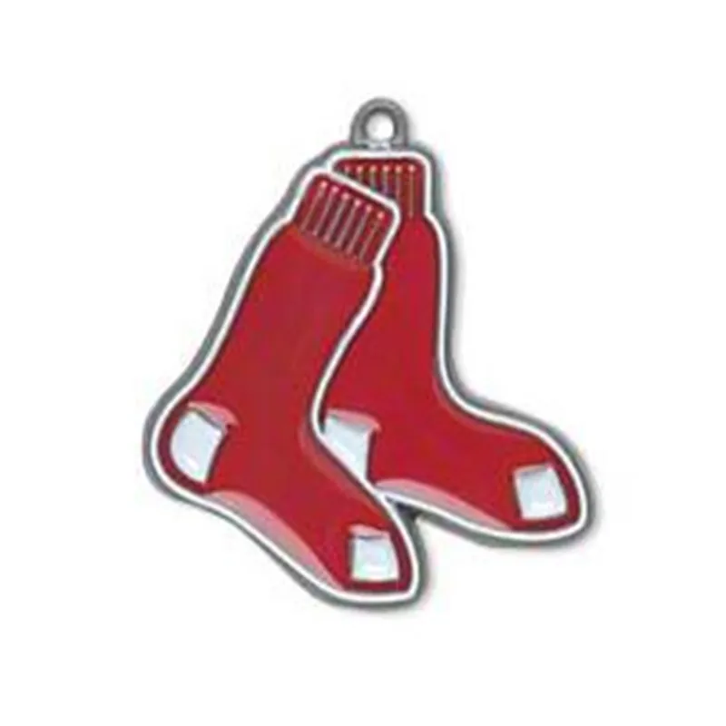 

Enamel Baseball Sport Boston Dangle Charms Pendant For DIY Bracelet & Necklace & Earrings & Keychain Jewelry 10PCS