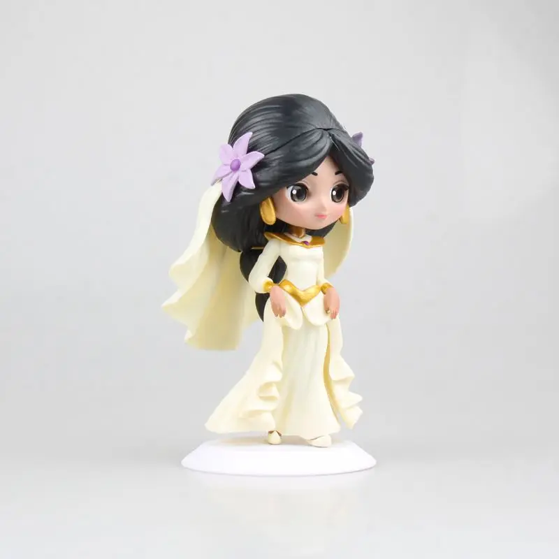 Anime Movie Qposket Aladdin and the Magic Lamp Princess Jasmine Dream Style Wedding Dress Girls Action Figure Toys Anime Movie Qposket Aladdin and the Magic Lamp Princess Jasmine Dream Style Wedding Dress Girls Action Figure Toys