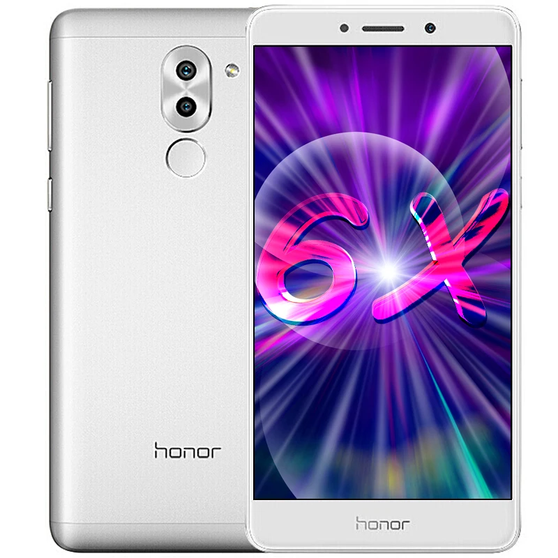 Оригинал Huawe Honor 6X4G ram 32G/64GB rom двойная задняя камера LTE мобильный телефон
