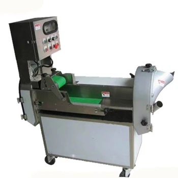 

High quality Electric double head vegetable cutter slicer Multifunction automatic vegetable cutter machine