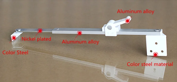 2 шт.! Алюминиевое оконное крепление от ветра кронштейн оконный полюс Телескопический ограничитель запуска локатор оконное оборудование
