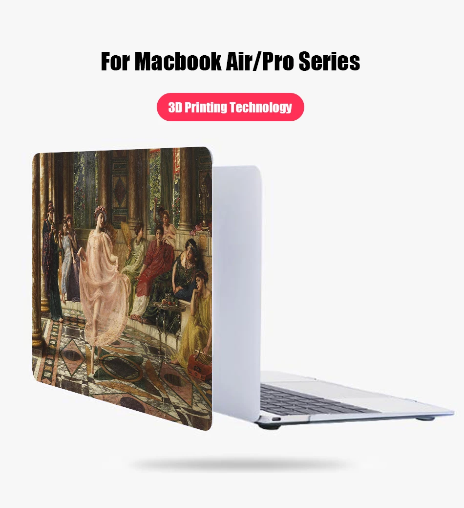 Чехол Sanmubaba для Macbook Pro retina 13 15 с сенсорной панелью, масляной краской, чехол для mac book air 11 13 12 дюймов, чехол для ноутбука