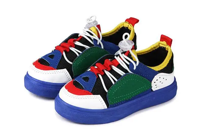 

casual student sports shoes net fabric&Leather male sneaker flat with footwear