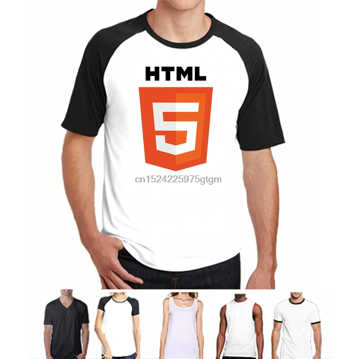 

Funny men t shirt novelty tshirt women Silicon Valley HTML5 Logo - Computer Coding Swag T-shirt