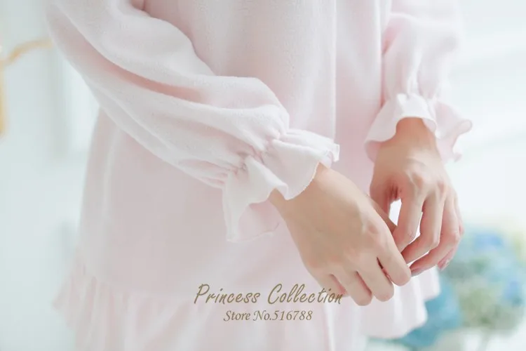 Новинка, зимняя женская розовая и фиолетовая Пижама, комплект со штанами, одежда для сна принцессы с бантом, женская пижама verao