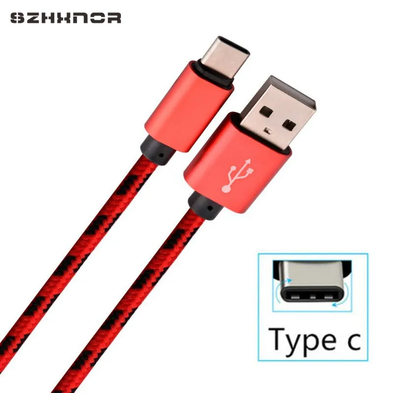 2/3 м Usb type C кабель для быстрой зарядки для samsung A8s S10 huawei Nova 4 P20 P30 Pro Usb кабель Android 3 м кабель Asus ZenFone 3