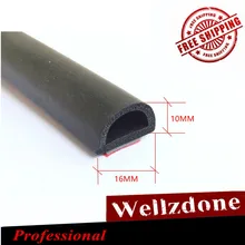 15 м 590''плоская D форма двери автомобиля, грузовика резиновый уплотнитель для окна прокладки уплотнитель самоприлипающий водонепроницаемый клейкий Шум Уменьшить