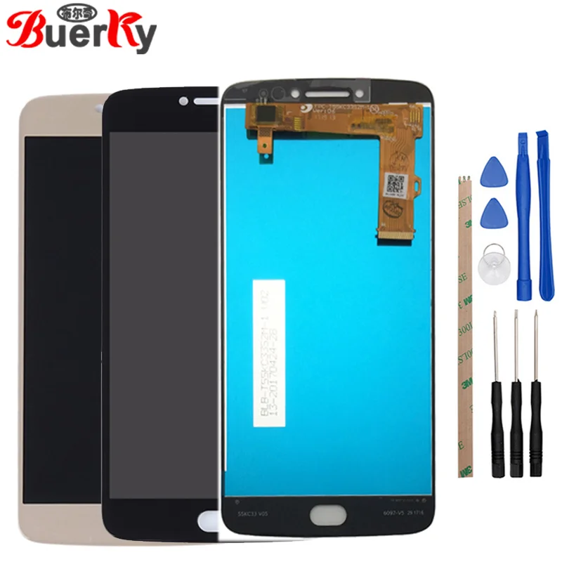 

BKparts For Motorola Moto E4 Plus LCD Display Touch Screen XT1770 XT1771 XT1772 XT1773 LCD Screen Digitizer Complete Assembly