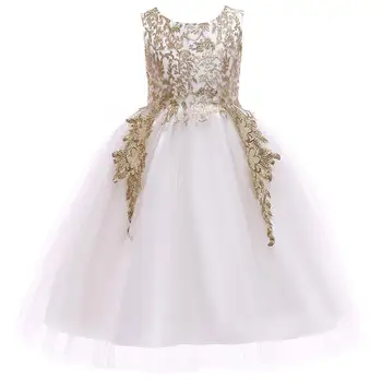 

2018 Baby Girls Boutique Mesh Vest Dresses, Princess Kids Christmas Elegant Party Clothing 5 pcs/lot,Wholesale