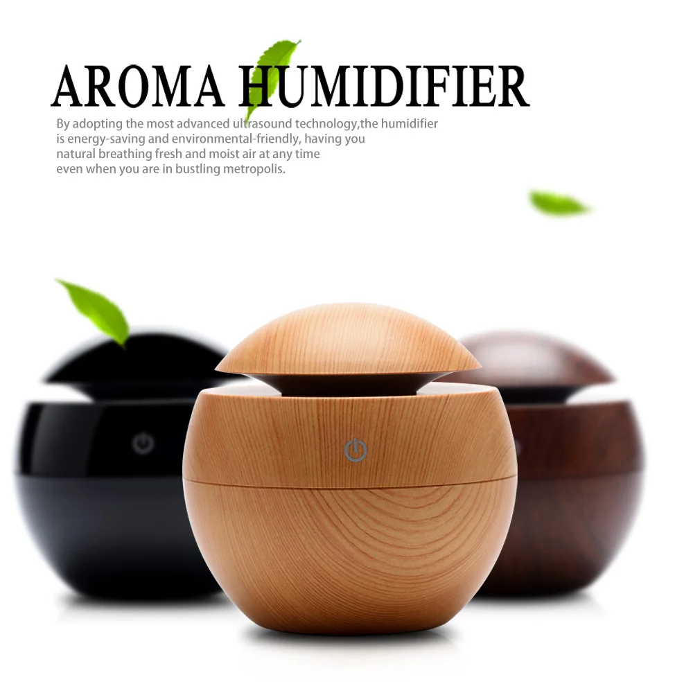 USB Ultrasonic Humidifier LED Aroma Diffuser Difusor De
