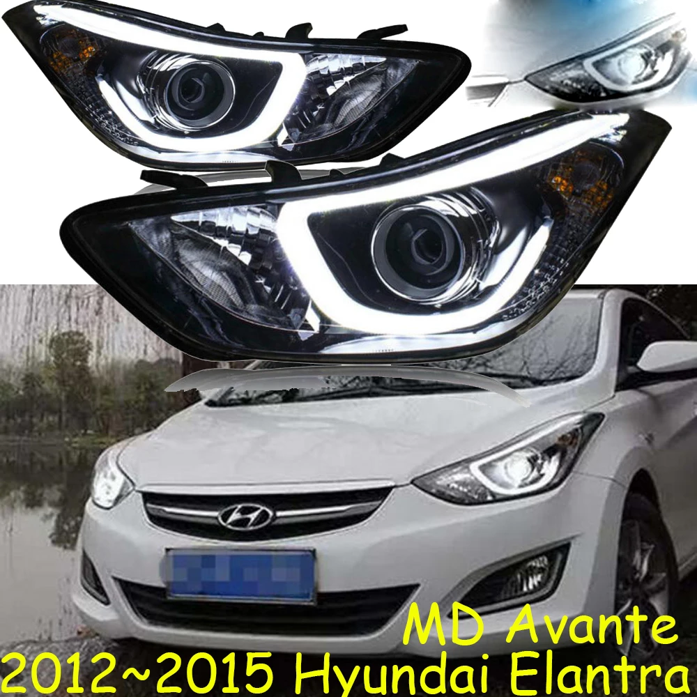 HID, 2012~, автостайлинг, фары для HUNDAI Elantra, Solaris, accent, Elantra, Genesis, i10, i20, santa fe, lantra; Elantra Головной фонарь