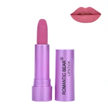 Новая водостойкая матовая губная помада с вращающейся крышкой, 6 цветов, косметический цвет губ, стойкий Макияж для губ, легко носить макияж губ