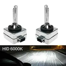 2×12 V 35 W D1S D1C ксеноновая hid-лампа 3000 K 4300 K 6000 K 8000 K белый желтый синий DS1 HID сменный свет фар автомобиля