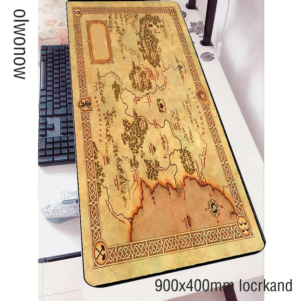 High End Wizarding World Map Gaming Mouse Pad 900x400mm  