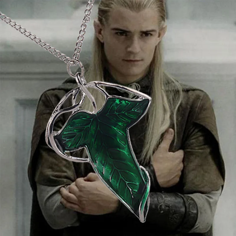 Lotr The Fellowship of the Ringelven leaf necklace Lord of the twilight