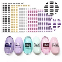 L-138, бесконечные английские буквы, серия золотых, черных букв, дизайн, классная стикеры 3D на ногти nail Art, наклейка, шаблон, сделай сам, инструмент для ногтей, Декор