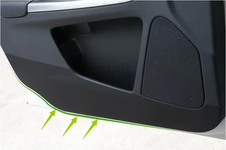 

car-styling case For Volvo xc60 2014-2017 suitable modified door anti-kick pad protection pad modified door anti-dirty pad