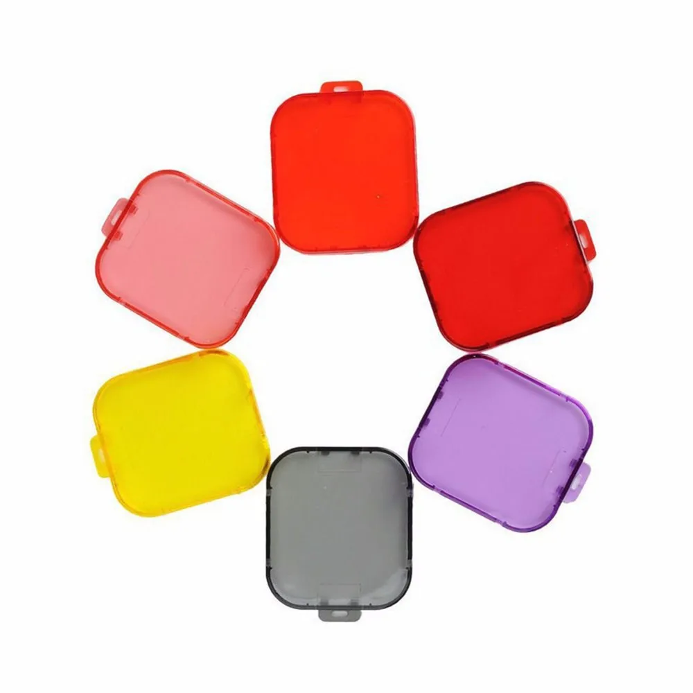 

Diving Housing water full Purple Yellew orange gray pink red Color lens Filter for SJCAM SJ4000 SJ4000 WiFi Gopro Hero 3 camera