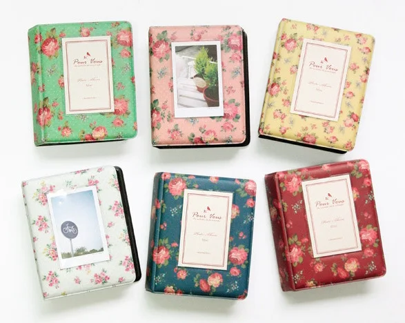 Photo Album for Mini Fuji Instax and Name Card 64 Pockets 7S 8 25 50s photo album