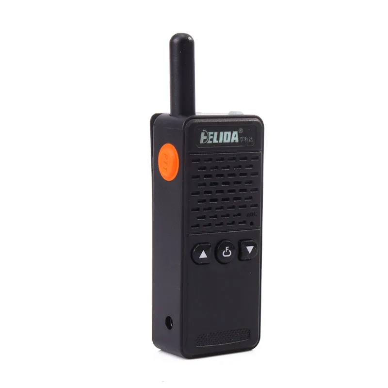 

Super Mini Radio 2.5W 16CH Professional Handheld Two-way Radio Mini Walkie Talkie with Headphone