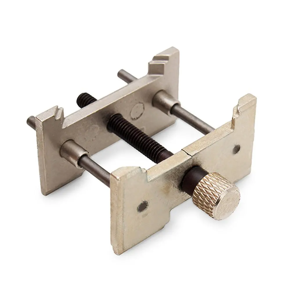 

Professional Two-in-one Watch Case Set Metal Adjustable Watch Movement Case Holder Watchmakers Opener Clamp Repair Tool
