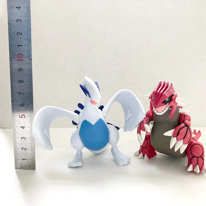 8 см Groudon Lugia аниме мультфильм экшн и игрушки Фигурки Коллекция Модель игрушки Кен Ху магазин