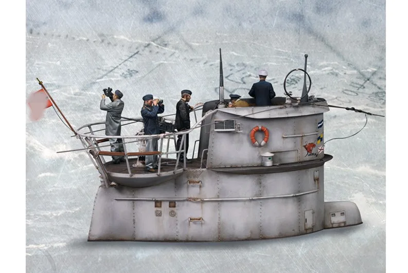 Новое поступление 1/35 наборы моделей с бюстом из смолы членская группа подводных