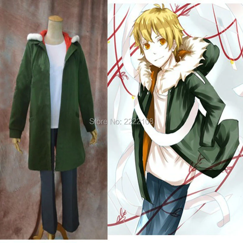 Yukine Chaqueta con capucha de color verde oliva para hombre, traje de Cosplay de Noragami Anime, ropa barata, unisex, envío gratis, oferta, S XL|cosplay costume|anime noragamicosplay - AliExpress