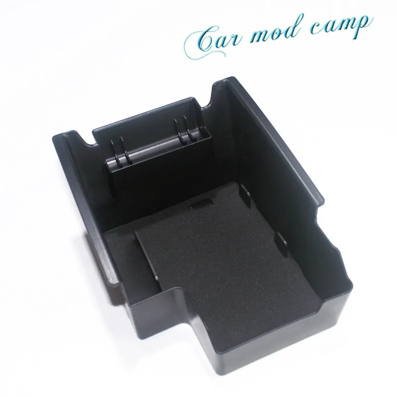 

For Ford Escape Kuga 2013 2014 2015 Plastic Interior Central Armrest Storage Box Organizer Case 1pcs Car Styling accessories!